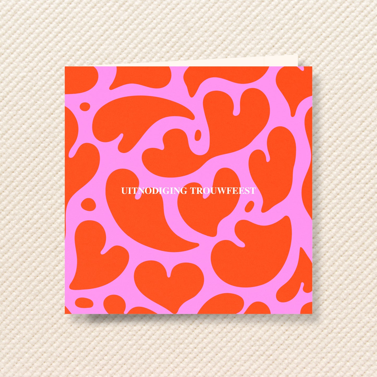 Trouwkaart Sweet - Hearts