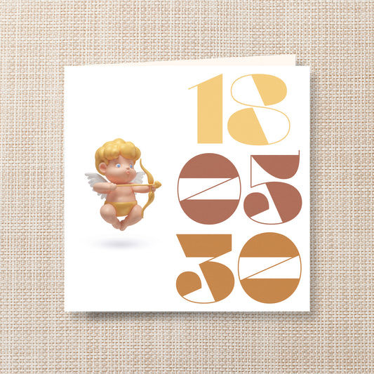 Trouwkaart The Big Date - Cupido
