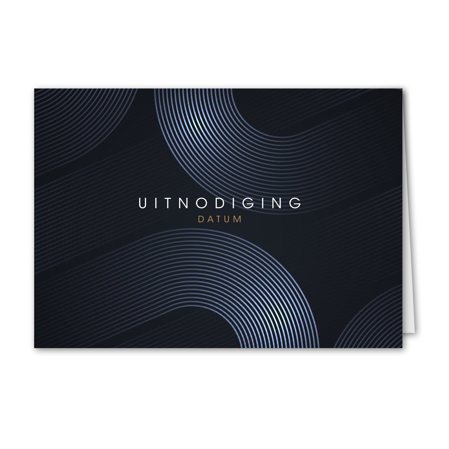 Uitnodiging Stijlvol en Zakelijk (gepersonaliseerd)