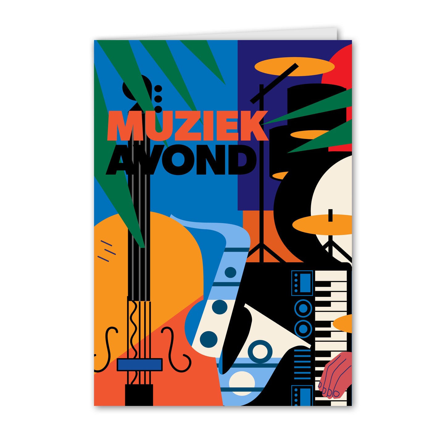 Uitnodiging Muziekavond (gepersonaliseerd)