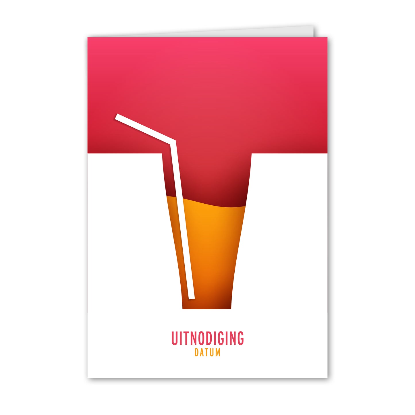 Uitnodiging Borrel (gepersonaliseerd)