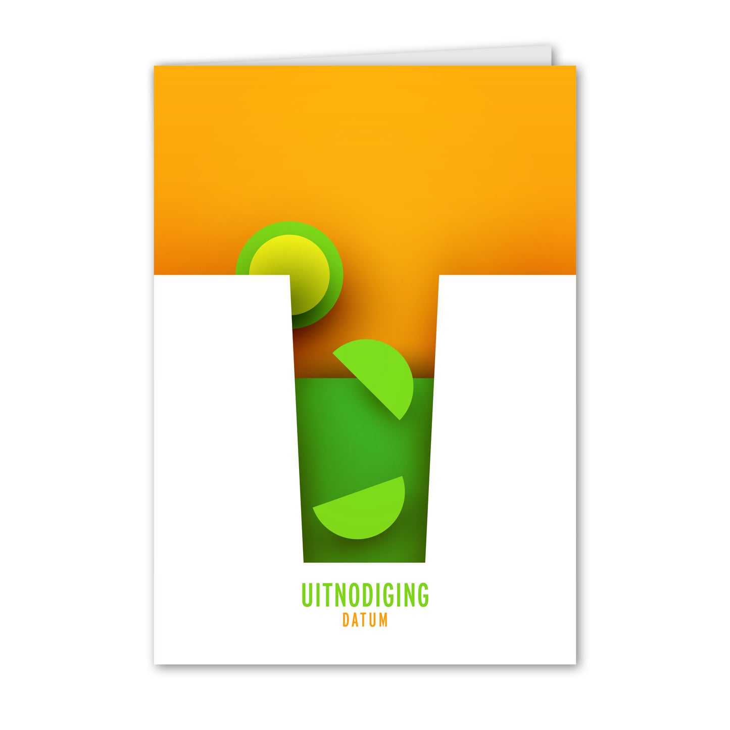Uitnodiging Borrel (gepersonaliseerd)