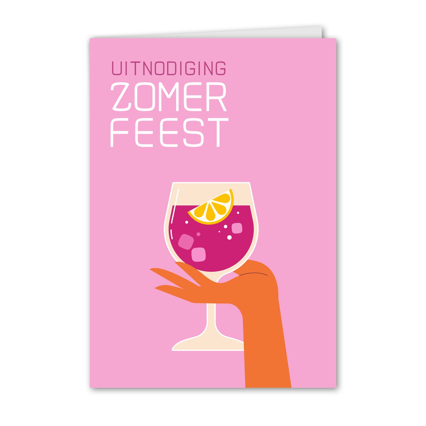Uitnodiging Zomerfeest (gepersonaliseerd)
